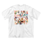 Mellow-Skyのa life is a moment. 人生は一瞬である ビッグシルエットTシャツ