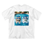 kazy-jeminiの人間のような猫４ Big T-Shirt