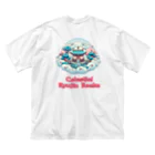 大江戸花火祭りのCelestial Ryujin Realm～天上の龍神領域3 ビッグシルエットTシャツ