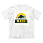 bassblocksのレトロバスロゴ ビッグシルエットTシャツ