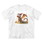 nekodoragonのおはようあくび！猫ドラゴン Big T-Shirt