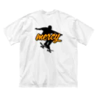 MERCYの🛹スケートボードC バックプリント Big T-Shirt