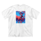 AQUAMETAVERSEの海の中の美ボディ　ラフルール　1859 Big T-Shirt