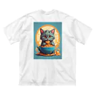 AQUAMETAVERSEのスパゲティーが美味しい アメジスト 2846 Big T-Shirt