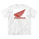 ysp1100のHONDAウィングマークです。 ビッグシルエットTシャツ