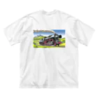 鉄道サークルNGO　レールの響きオリジナルズのSuper Express 峠SLVer Big T-Shirt