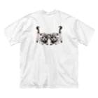 猫は正義♡のやんちゃな子猫 ビッグシルエットTシャツ