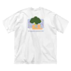 鈴木洋品店　雲の上2号店のTHE DELICIOUS BROCCOLI CLUB Big T-Shirt