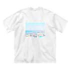 hamunokiのsummer ビッグシルエットTシャツ