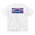 ハワイスタイルクラブの〔Back Print〕 Hawaiian monument ビッグシルエットTシャツ