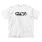 CRAZUS物販スペースのCRAZUS MessageT Big ビッグシルエットTシャツ