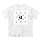 G→自由に着ようのG ビッグシルエットTシャツ