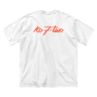 ブティック　Ko7-twoのビッグカラフルKo7-two  ビッグシルエットTシャツ