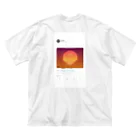 Escのsunset gif №5 ビッグシルエットTシャツ