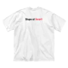 BEBE SHOPのShape of heart ビッグシルエットTシャツ