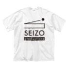 ミキアツシのSEIZO - LOGO iTEM 02 ビッグシルエットTシャツ