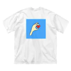 ika_huraiの誰かにあげる気持ち2 ビッグシルエットTシャツ