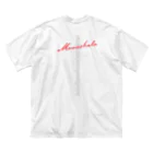 MONOSKALAのBACK _ LOGO Tシャツ Big T-Shirt