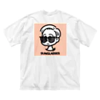 kawamaki / イラストレーターのSUNGLASSES_2.2 Big T-Shirt