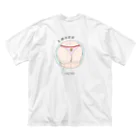 lmnpの透けない-カワイイオシリ- ビッグシルエットTシャツ