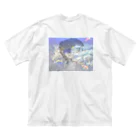 キムチの水槽🐠オードリーヘップバーン ビッグシルエットTシャツ