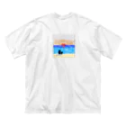 KDのsunset ビッグシルエットTシャツ