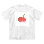 Cherry.Floriographyのcherry🍒 ビッグシルエットTシャツ