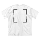 TIMRPのSimple LOGO （Black line） ビッグシルエットTシャツ