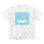 niku to kome wa umaiのカニかに？ ビッグシルエットTシャツ