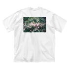 MMMoooooの薔薇T ビッグシルエットTシャツ