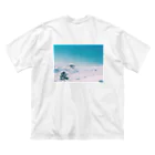 Hütte　hiiiiiの美ヶ原 ビッグシルエットTシャツ