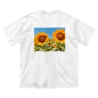 まるこのSunflower ビッグシルエットTシャツ