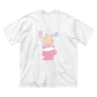 たこ虎しろちゃんのIce ビッグシルエットTシャツ