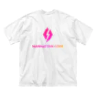 Manhattan Code inc.のMHT_LOGO - GRAD_PO ビッグシルエットTシャツ