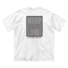 lele07070のsocial disTance ビッグシルエットTシャツ