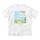 りっちゃんのへや。のBright Yellow  ビッグシルエットTシャツ