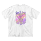 せきね まりのの(ウラ)ユメカワユニコーン🦄🌈 ビッグシルエットTシャツ