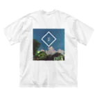 Ama.の雲 ビッグシルエットTシャツ