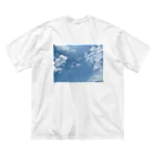 spring.の雲 ビッグシルエットTシャツ