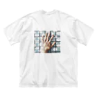 Picassoのfinger ビッグシルエットTシャツ