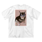 こっこさんのお店の犬のチワワちゃんシリーズ　その1 ビッグシルエットTシャツ