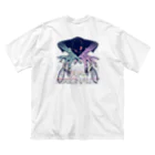 nidan-illustrationの"DUAL PERSONALITY"(clr) #2 ビッグシルエットTシャツ