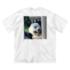 gackeyのひょっこり PANDA ビッグシルエットTシャツ