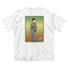 nidan-illustrationの"美人画" 1-#2 ビッグシルエットTシャツ