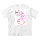 USAKITIの乙女座ちゃん ビッグシルエットTシャツ