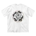 WTRのsound Lion ビッグシルエットTシャツ