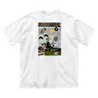 T.A.MのWall flowers. Big T-Shirt