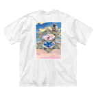 RMk→D (アールエムケード)の桔梗紋 Popカラー Big T-Shirt