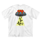 J.A.M OKINAWAの琉球花笠×UFO ビッグシルエットTシャツ