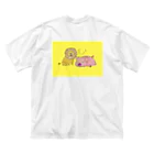 おさるさんのらいおん ビッグシルエットTシャツ